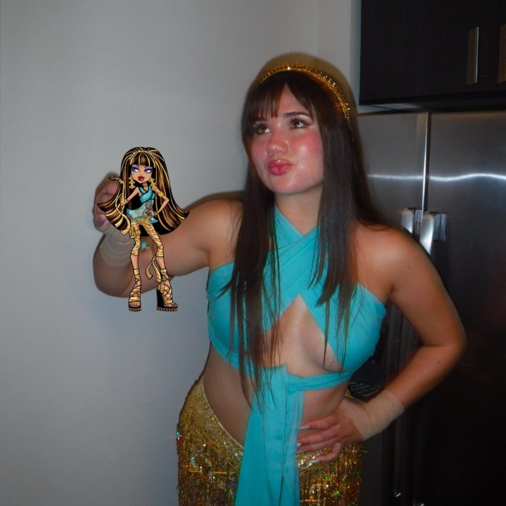 CLÉO DE NILE HALLOWEEN COSTUME 3PC